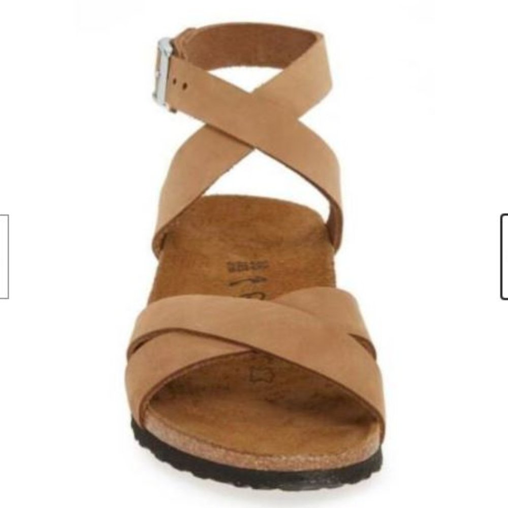 ❌❌SOLD❌PAPILLIO BIRKENSTOCK Lola Ankle Wrap Sandal - Picture 4 of 10